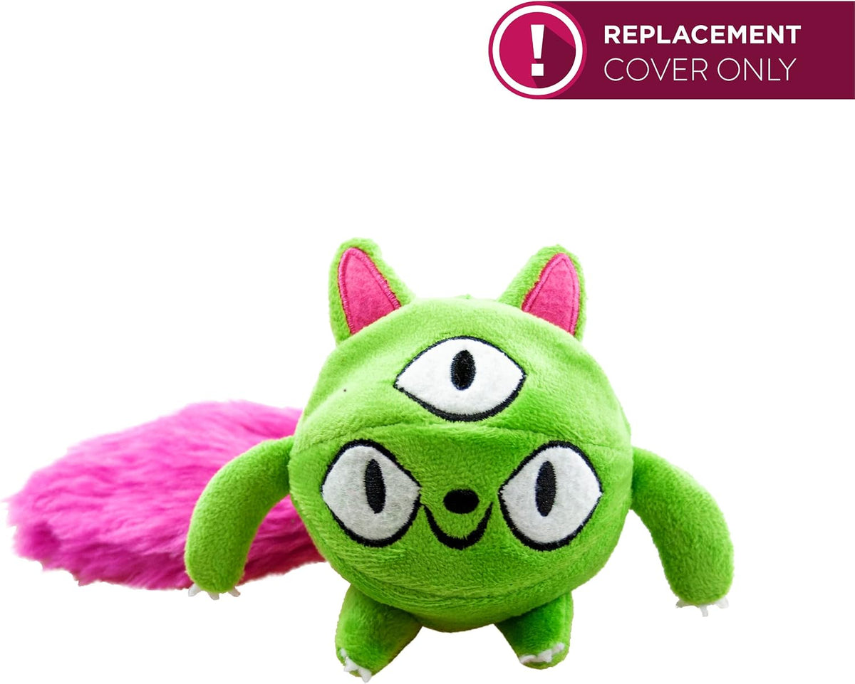 Soft furry material detail of Monster Pal plush cover