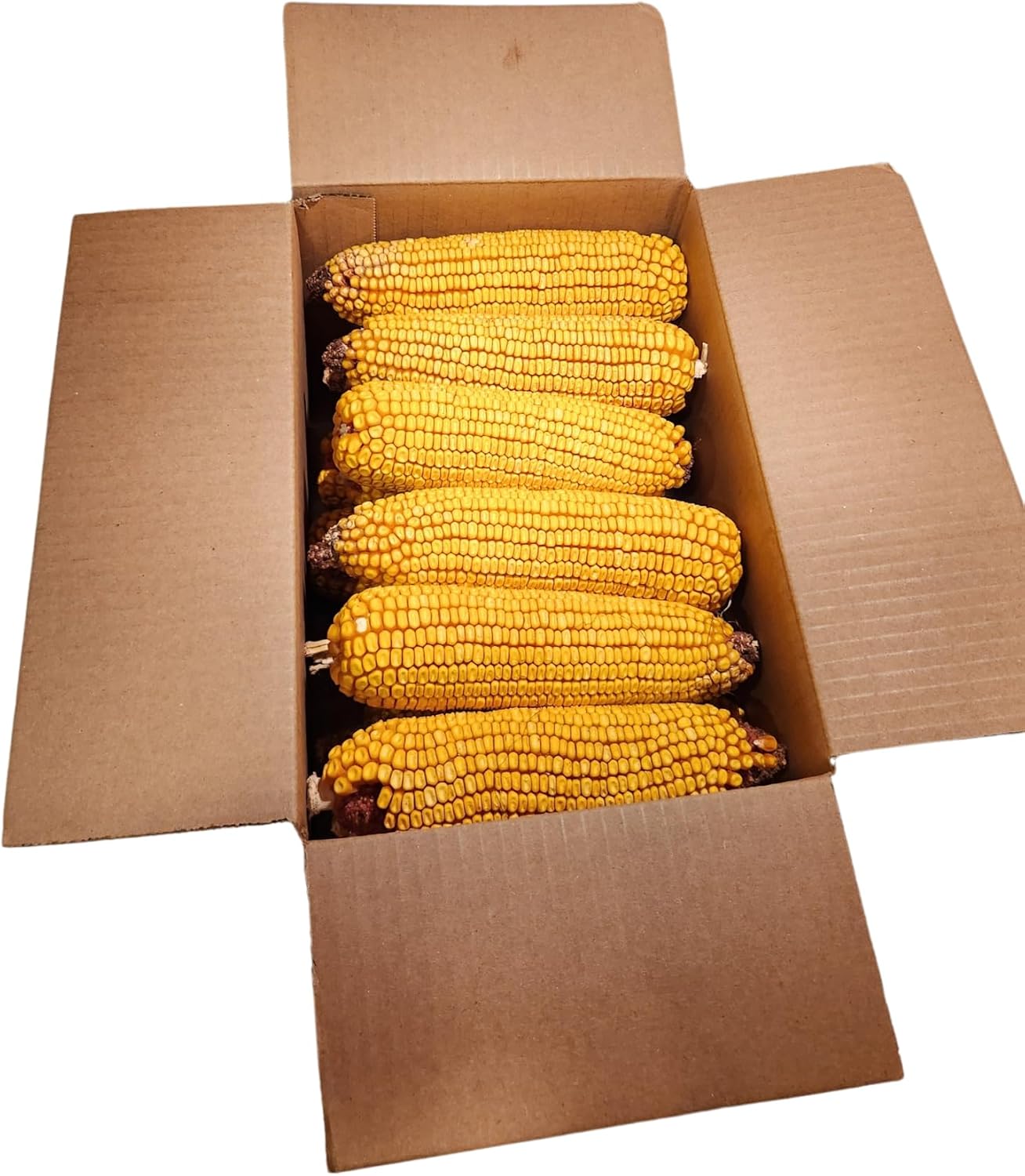Himsel Farms wildlife treats close up of all natural yellow corn kernels