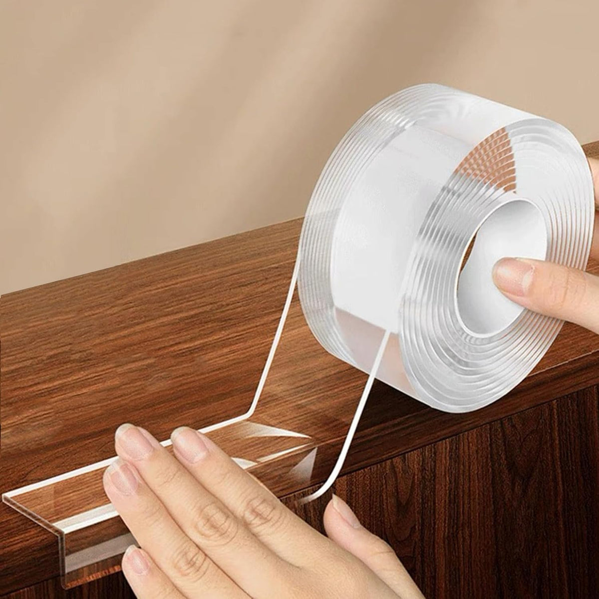 Kaiyuer clear edge protector strip front view