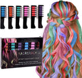 Yousim 6 Pcs Washable Hair Chalk Comb set front view