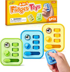 SMALL FISH handheld fidget sensory toys three pack front view for anxiety relief