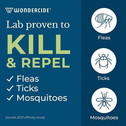 Wondercide - Flea, Tick and Mosquito Spray for Dogs, Cats, and Home - Flea and Tick Killer, Control, Prevention, Treatment - with Natural Essential Oils - 4 oz Lemongrass & Cedarwood 2-Pack - Image 3