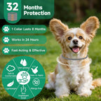 Waterproof flea treatment collar for large and small dogs