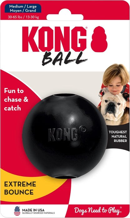 Kong Extreme Ball side profile on white background