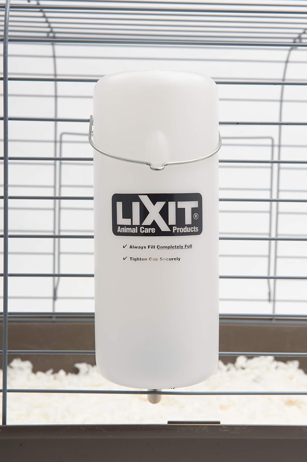 Lixit cage bottle side profile