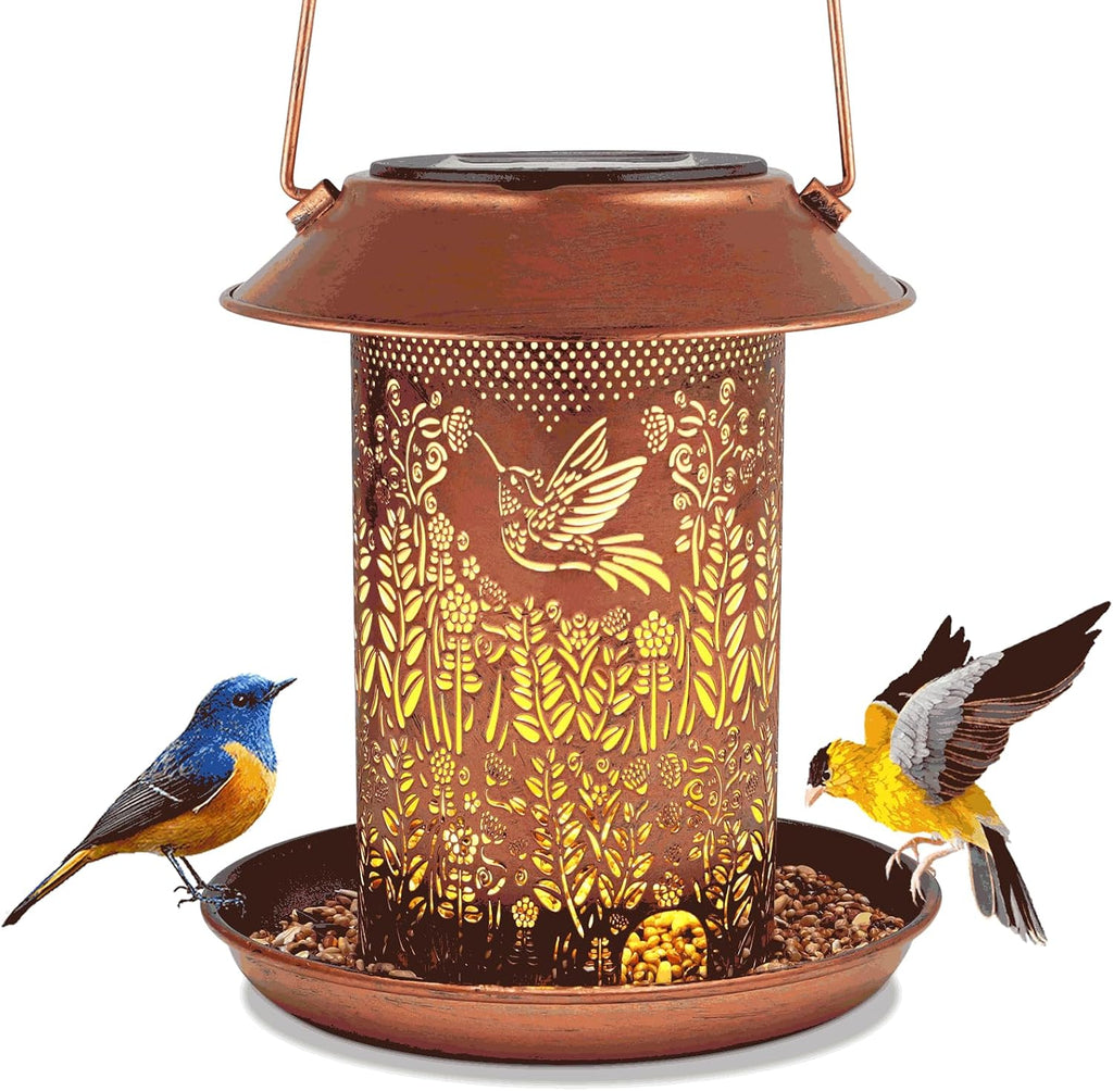 Bigfoot Bird Feeders for Outdoor Solar Lantern Outdoor Waterproof Hanging - Image 13
