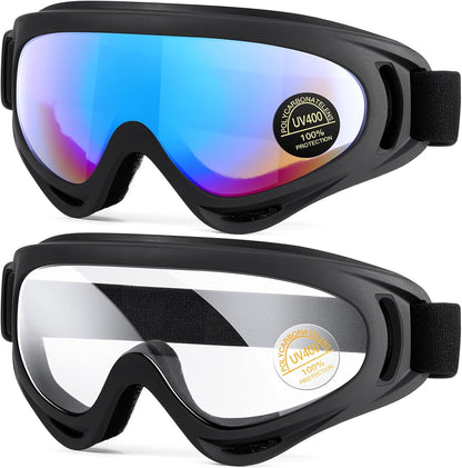 Premium imported MAMBAOUT 2-pack protective eyewear box presentation.