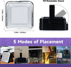 Benss rechargeable UV light package content including the torch, Type-C cable, and hanging hook.