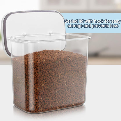 Leawalk food storage bin showing silicone airtight seal