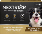 NEXTSTAR Flea and Tick Prevention for Dogs, Repellent & Control, Fast Acting Waterproof Topical Drops, Flea and Tick Prevention for Large Dogs, 3 Monthly Doses - Image 13