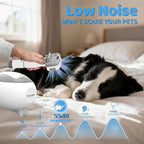 Emorefun thirteen thousand Pascal suction pet vacuum cleaning dog hair from couch