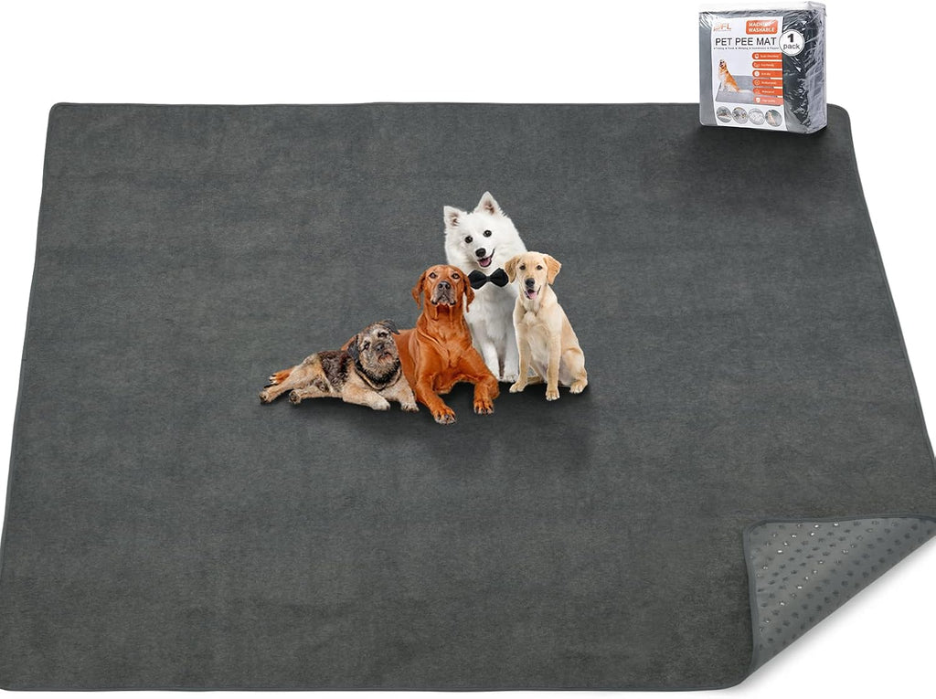 Washable Pee Pads for Dogs 72x72: 4-Layer Extra Large Reusable Puppy Pad Non-Slip Backing, Waterproof Dog Pee Pad Washable for Potty Training, Playpen, Senior Dogs, Whelping, Incontinence - Image 12