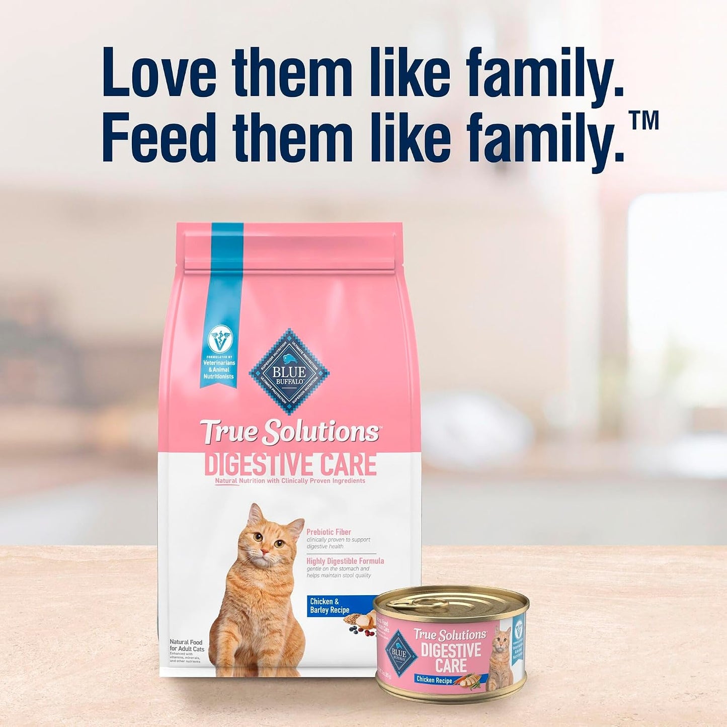 Blue Buffalo True Solutions Digestive Care Wet Cat Food for Adult Cats, Made with Natural Ingredients, Chicken, 3-oz. Cans (24 Count) - Image 9