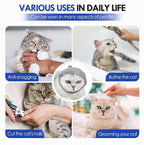 Adjustable breathable cat mask for nail trimming