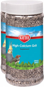 Kaytee pet bird health supplement jar lifestyle setting