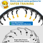 Mayerzon anti pull dog collar with buckle and heavy duty nylon