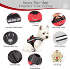 Pack of fifty double sided service animal information cards included with the Opstin kit.