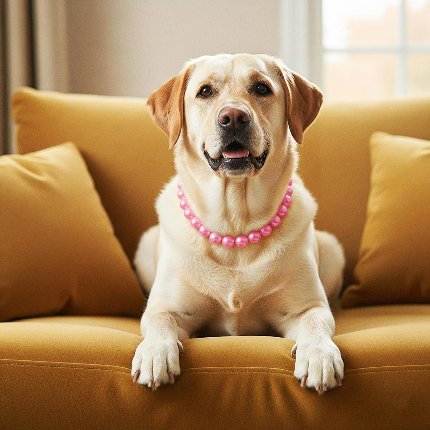 Ymapinc luxury faux pearl pet jewelry packaging detail for dog moms