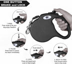 Crown Paws large dog leash with detachable wire extender attached