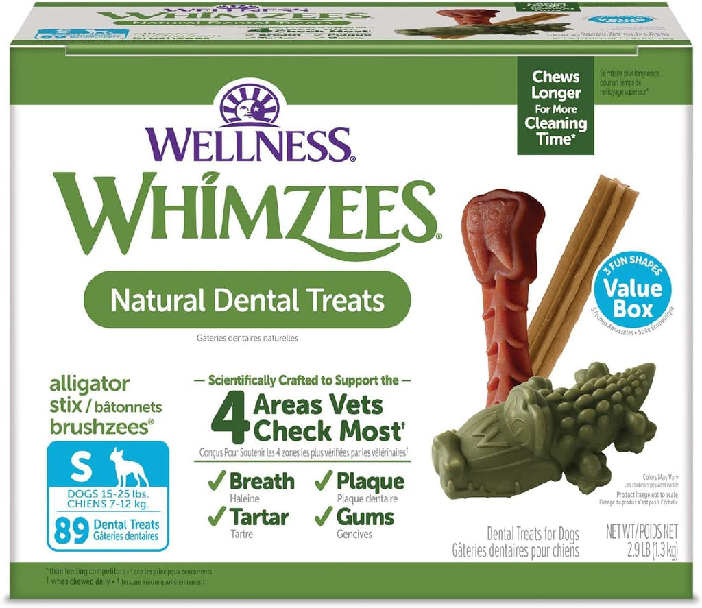 Wellness WHIMZEES Value Pack Natural Dog Dental Treat, Chews, Freshens Breath, Extra-Large Size, 64 oz Box, 15 Count - Image 10