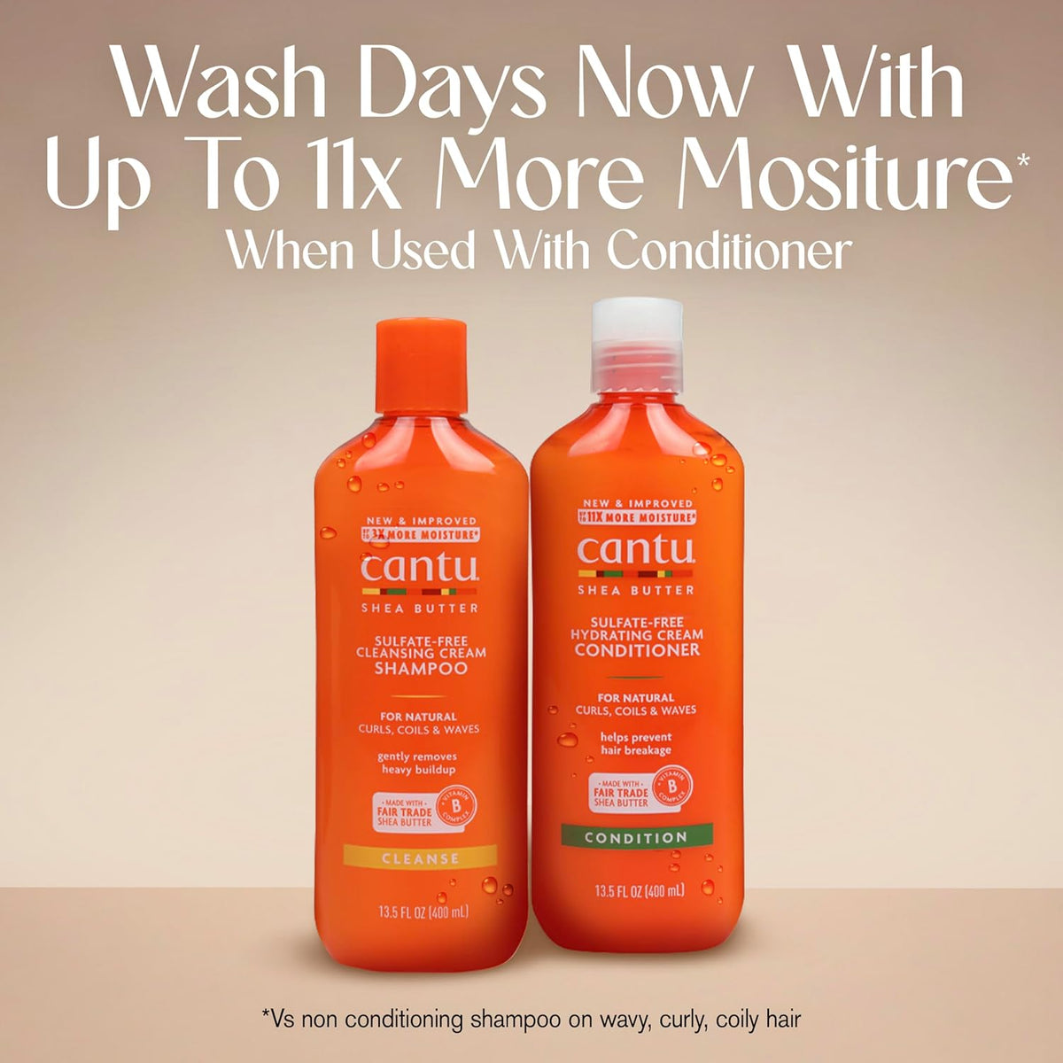 Cantu deep conditioning product for waves and coils application process