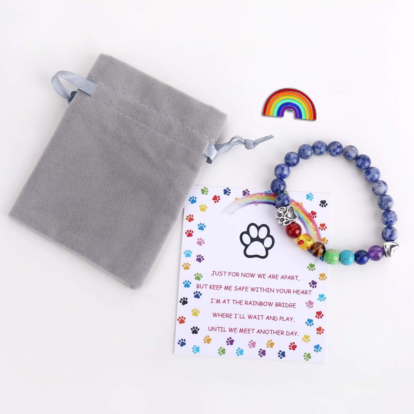 Unijew authentic imported dog and cat bereavement jewelry presentation box