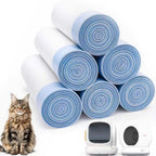 Loveishere self cleaning cat litter box liners pack showing front packaging.