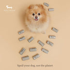 Authentic USA imported Nina Woof biodegradable dog poop bags pack.