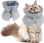 FACULX protective pet collar preventing licking after veterinary surgery