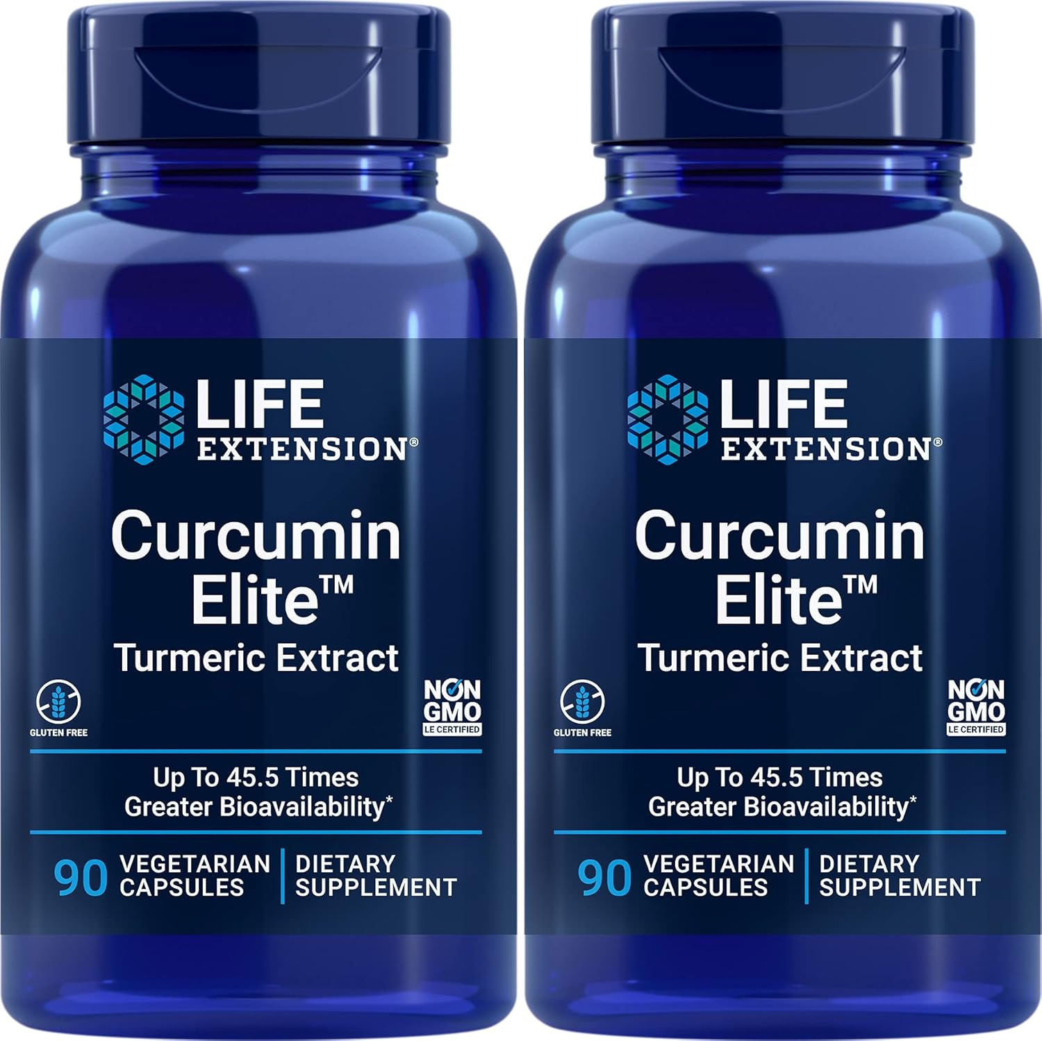Life Extension Curcumin Elite Turmeric Extract front view