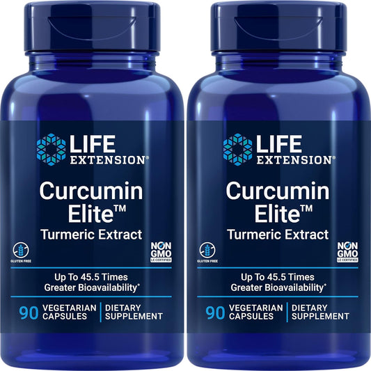 Life Extension Curcumin Elite Turmeric Extract front view
