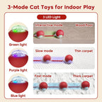 Utroni electric rolling toy for cats and dogs