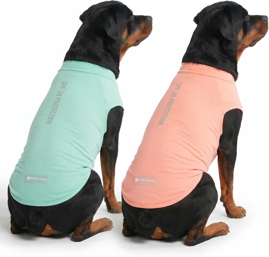 Spark Paws size 3XL sunblock t-shirt packaging