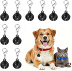 PETAXCELL cat bell small matte pet copper collar charm front view
