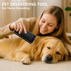 YEAHGO professional grooming tool non slip rubberized grip handle close up detail.