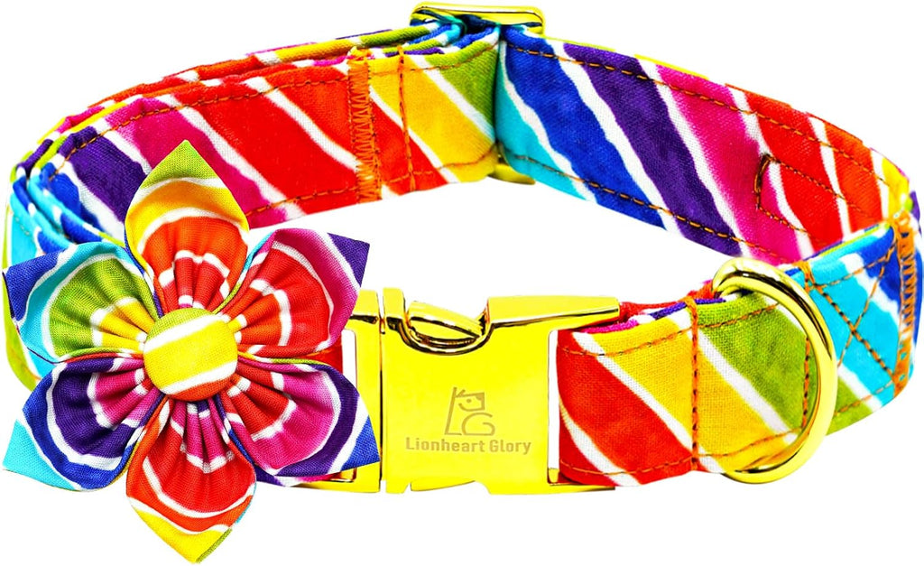Lionheart glory Dog Bow Collar Ducky Pattern Cute Boy Collars for Small Dogs,Soft Duty Adjustable Dog Collar with Bowtie Spring Summer Puppy Collars Bows Pet Gift - Image 10