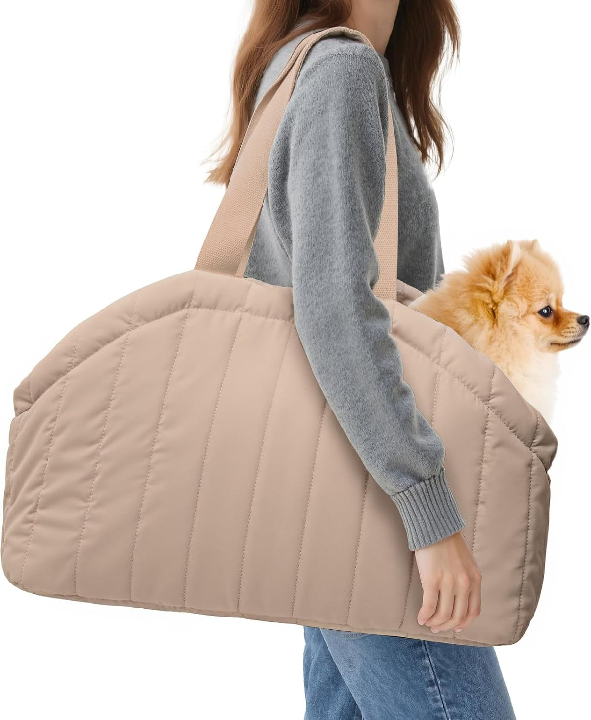 Tranquitas dog purse carrier for small dogs front view