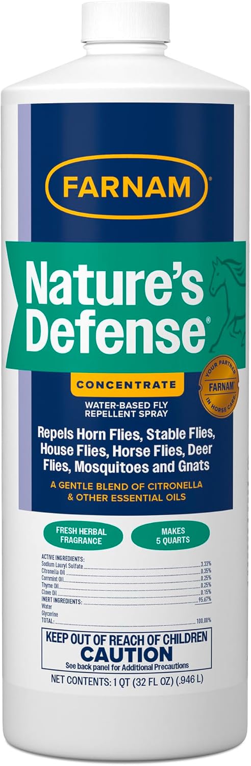 Farnam Nature's Defense botanical fly repellent front view