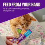 Nutritional information on Wellness cat treat packaging