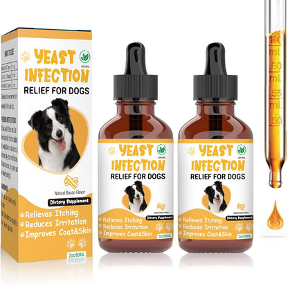 Natural Yeast Infection Treatment for Dogs,Supports Healthy Itch Relief,Inflammation Relief,Allergy Relief & More,Dog Ear Infection Treatment,Itch Relief for Dogs,Ear Infection Treatment for Dog - Image 10
