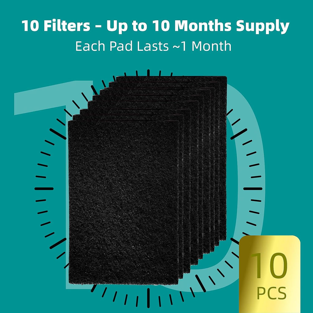MEDUWEDU premium pet deodorizing carbon liners showing thickness and flexible fiber material.