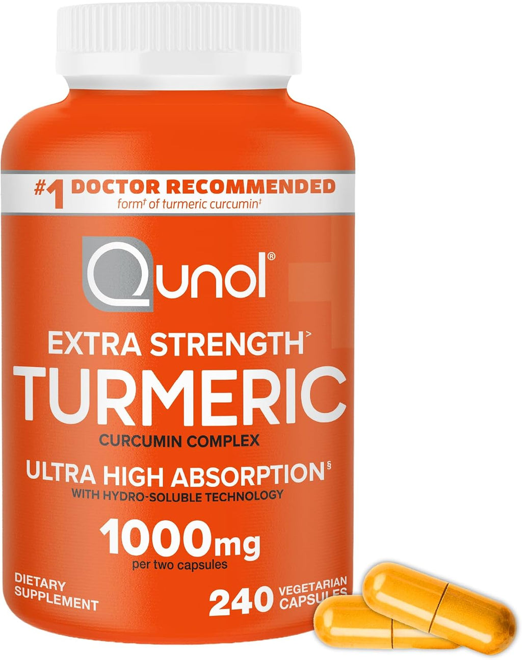Qunol Turmeric Curcumin 1000mg, Ultra High Absorption Supplement, 150 Count - Image 11