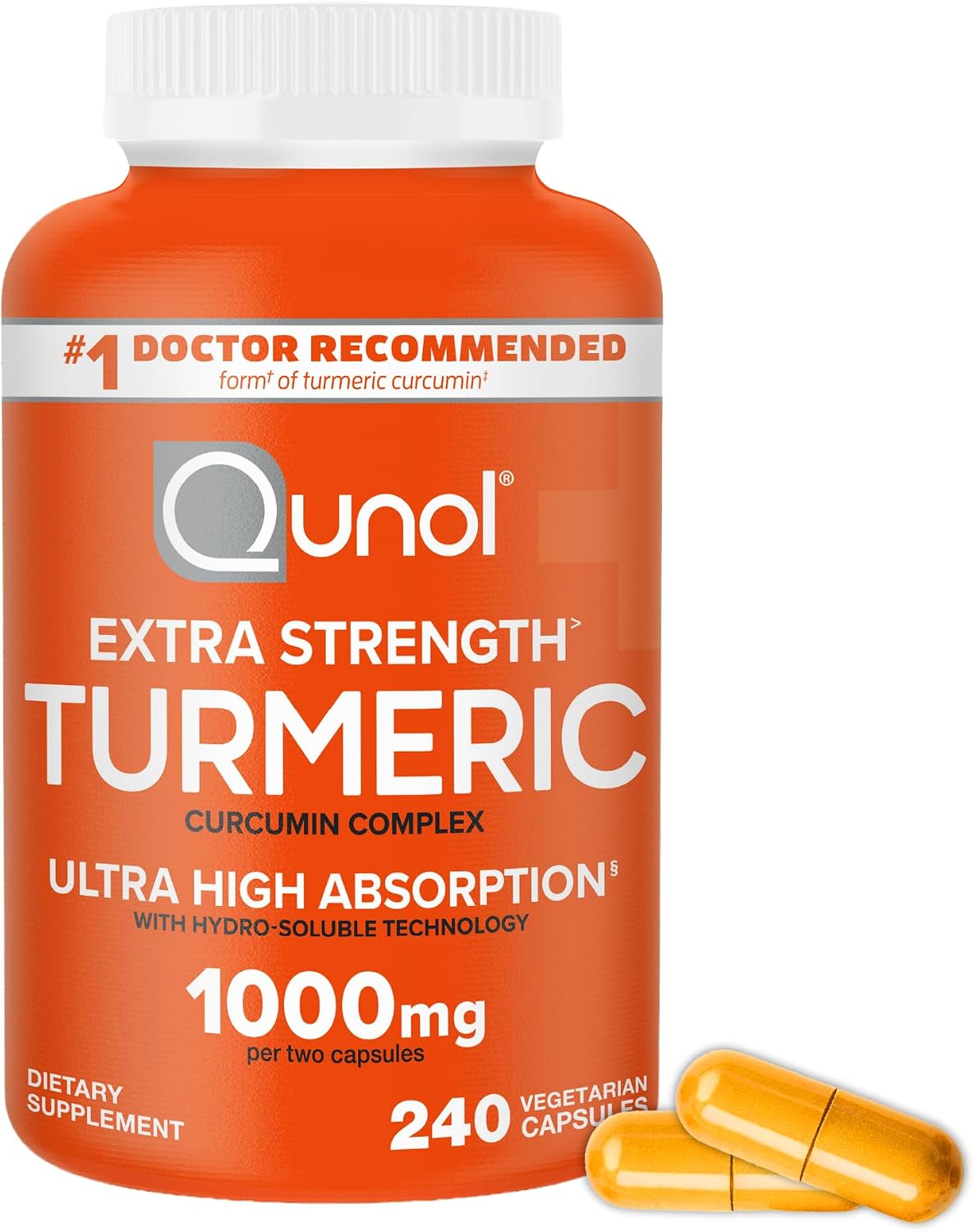 Qunol Turmeric Curcumin 1000mg, Ultra High Absorption Supplement, 150 Count - Image 11