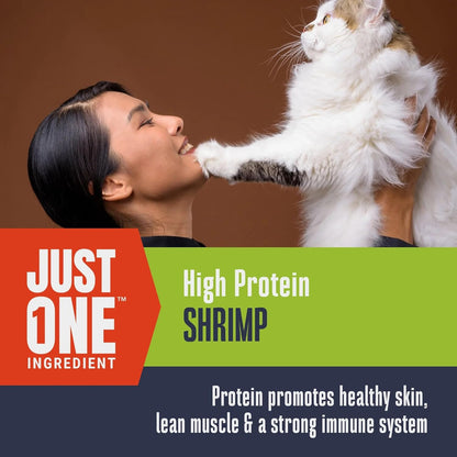 USA imported natural single ingredient seafood treat for cats