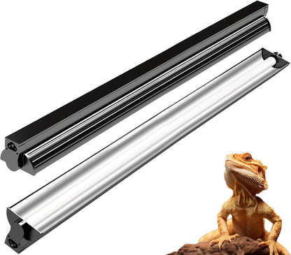8W T5 10.0 UVB Reptile Light Fixture 12" - High Output UVA UVB Light for Bearded Dragons, Turtles & Snakes - Compact UVB Lamp for Desert & Tropical Reptiles (UVB 10.0-Desert, 12INCH-8W) - Image 12