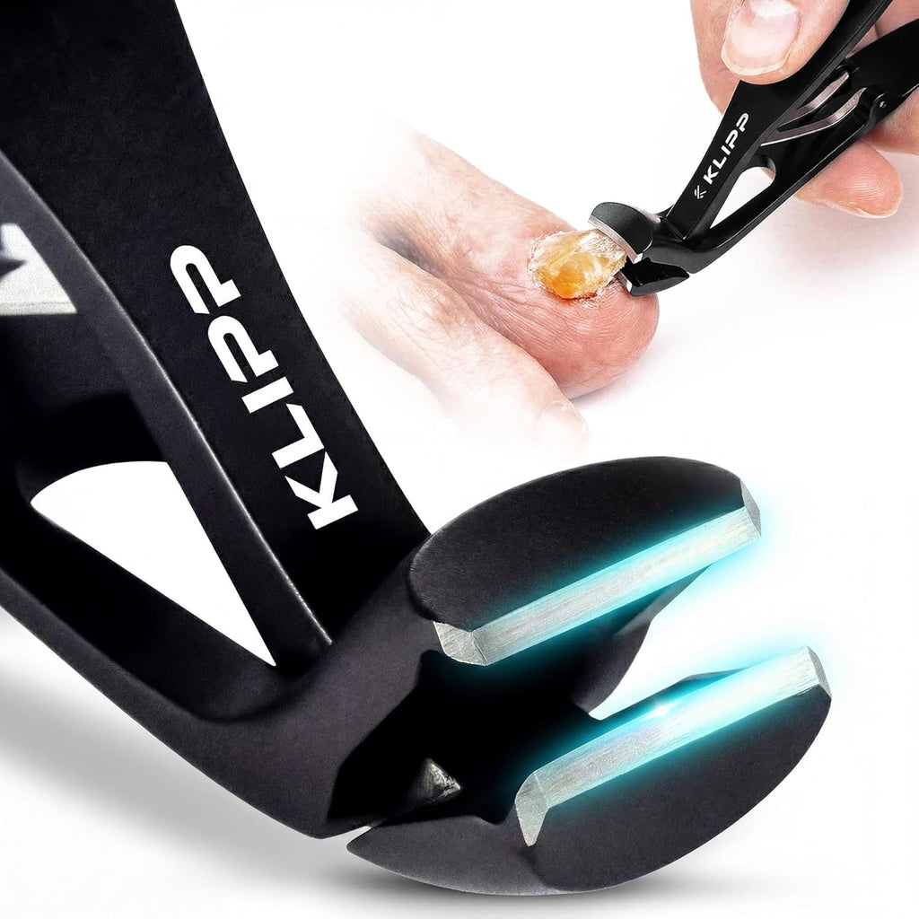 Klipp toenail clippers for thick nails front view