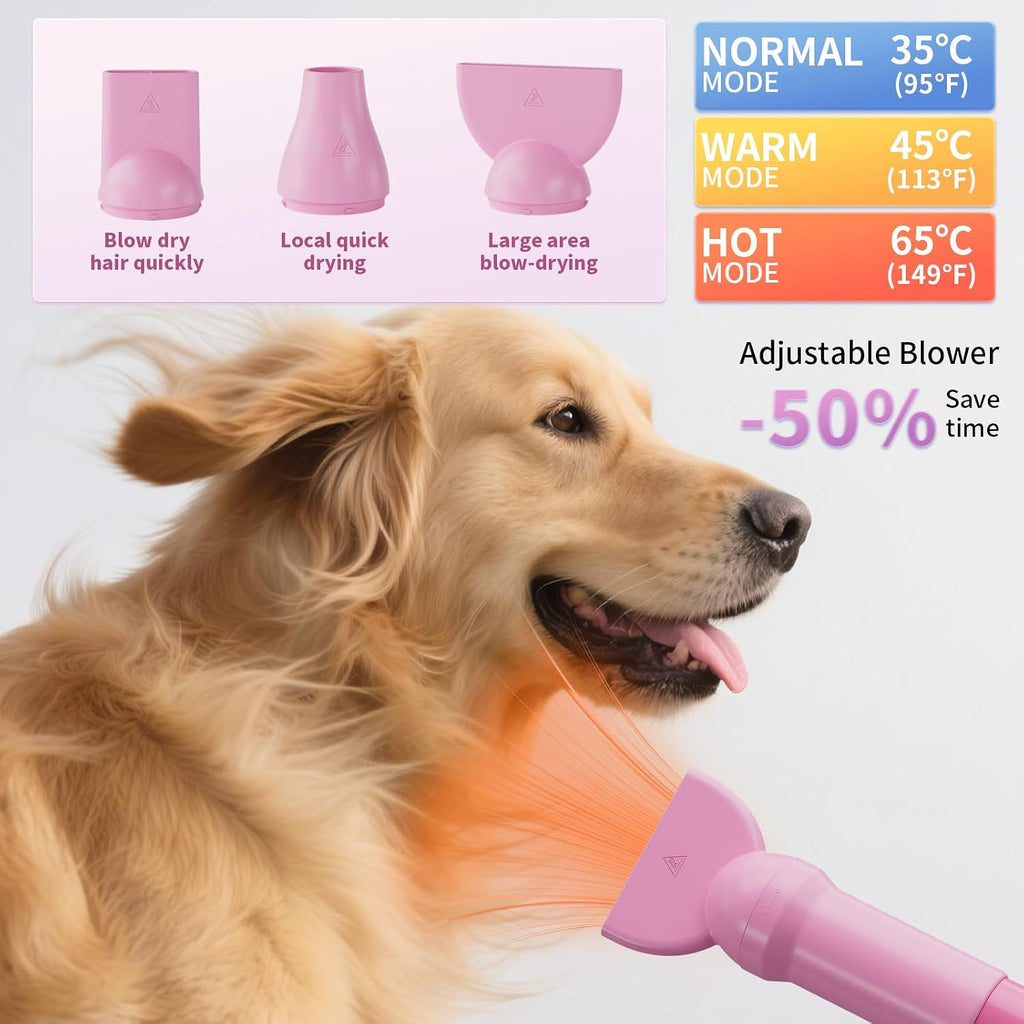 Dematting comb and de-shedding brush accessories from the geoorood pet grooming kit.