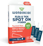 Wondercide - Flea & Tick Dog Spot On - Flea, Tick, and Mosquito Repellent, Prevention for Dogs with Natural Essential Oils - Up to 3 Months Protection - Small 3 Tubes of 0.05 oz - Image 10