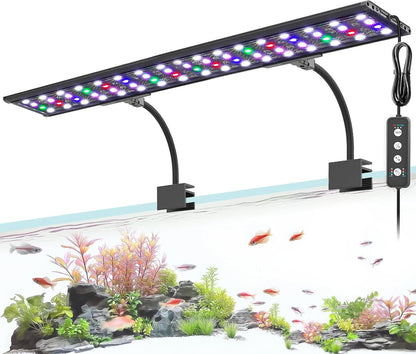 Package contents of Aqqa 11W aquarium plant light