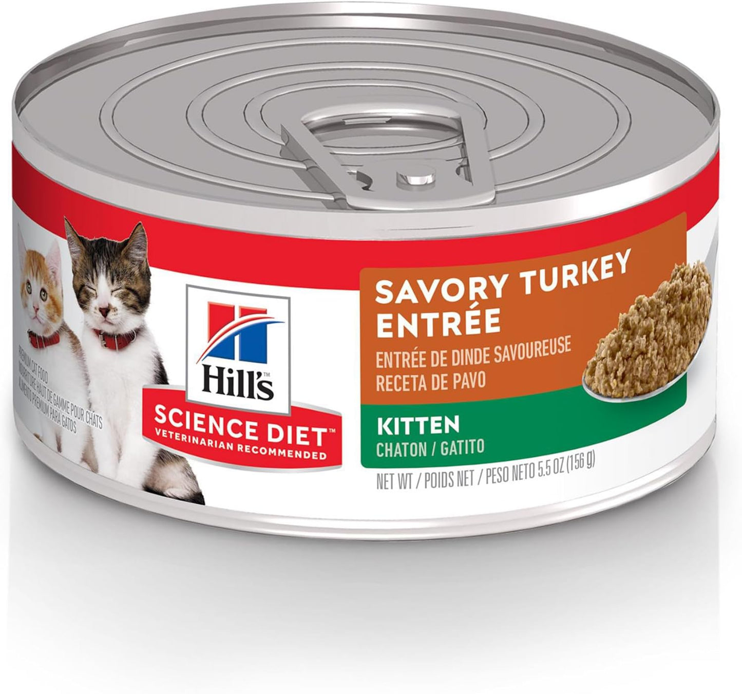 Hill's Science Diet Kitten Wet Cat Food Variety Pack, Liver & Chicken, Salmon Minced, 2.9 oz. Cans, 12-Pack - Image 14